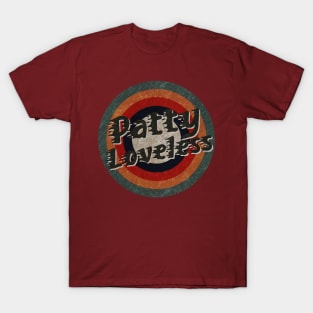 Retro Color Typography Faded Style Patty Loveless T-Shirt
